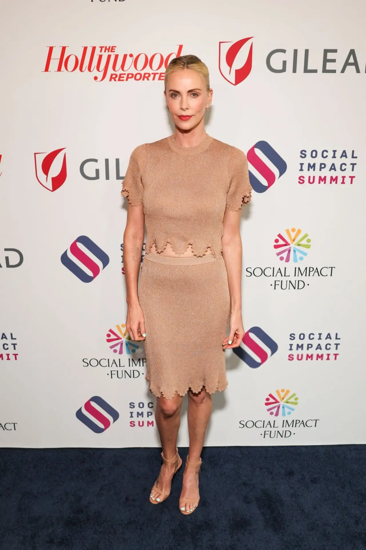 Charlize Theron Stills at the Social Impact Summit